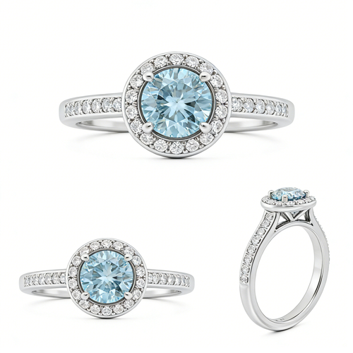 Bague Améthyste Argent 925 - Bohème - Taille 54