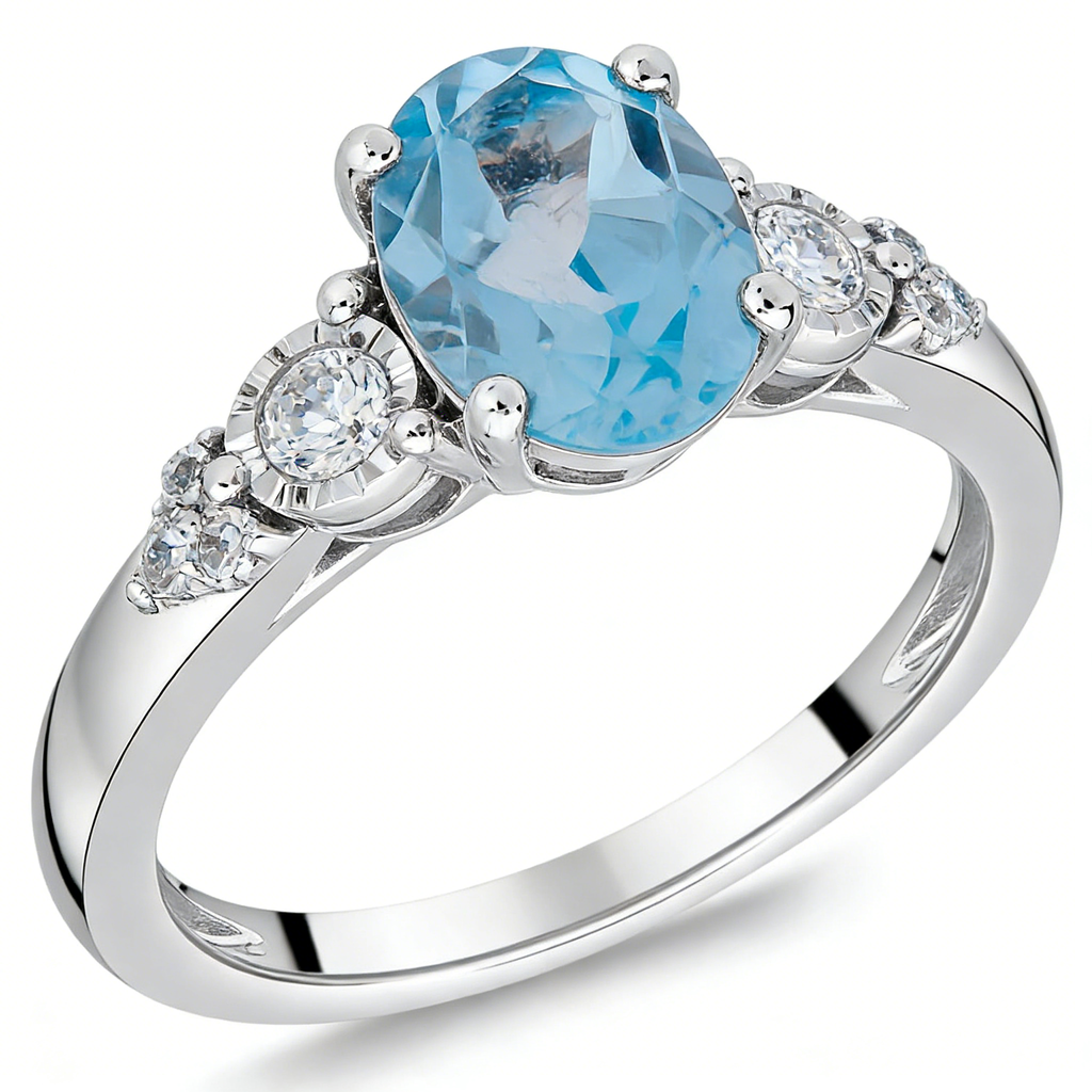 Bague Opale Or 18K - Statement - Taille 52 - Atelier Bijoux Paris