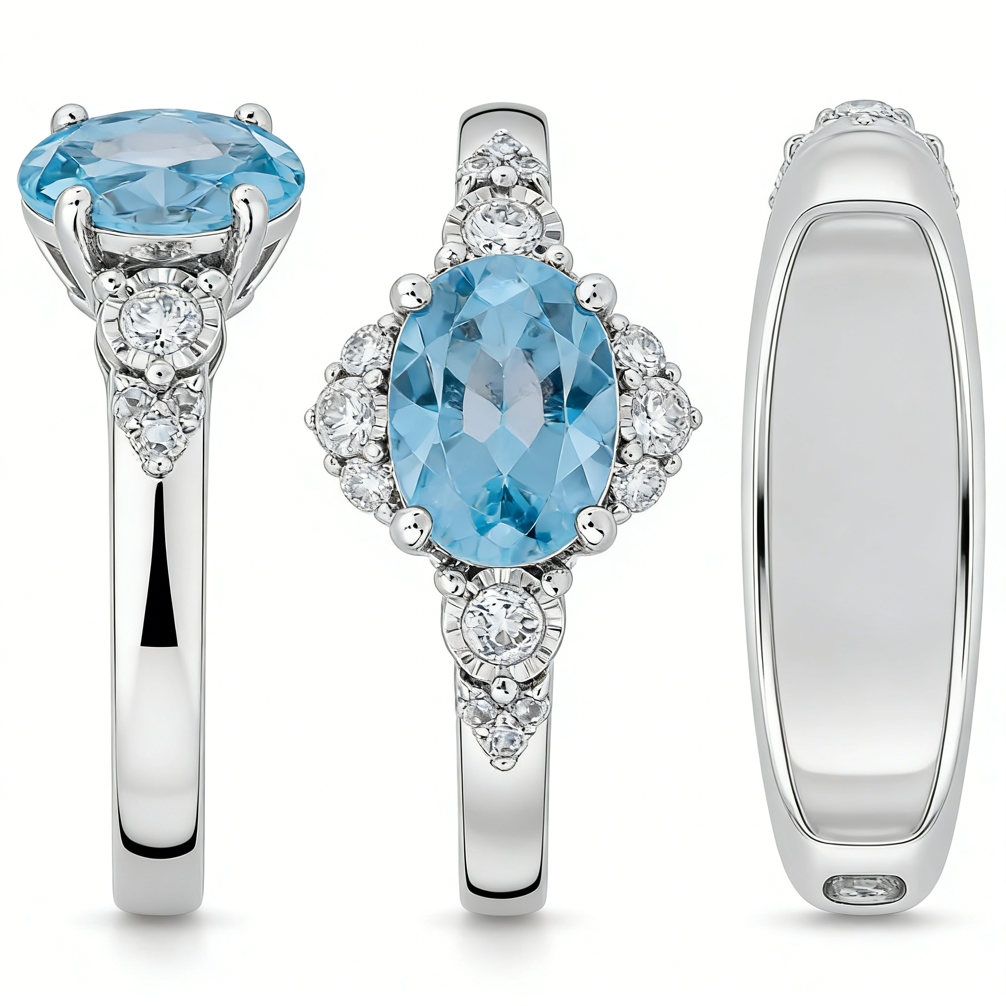 Bague Opale Or 18K - Statement - Taille 52