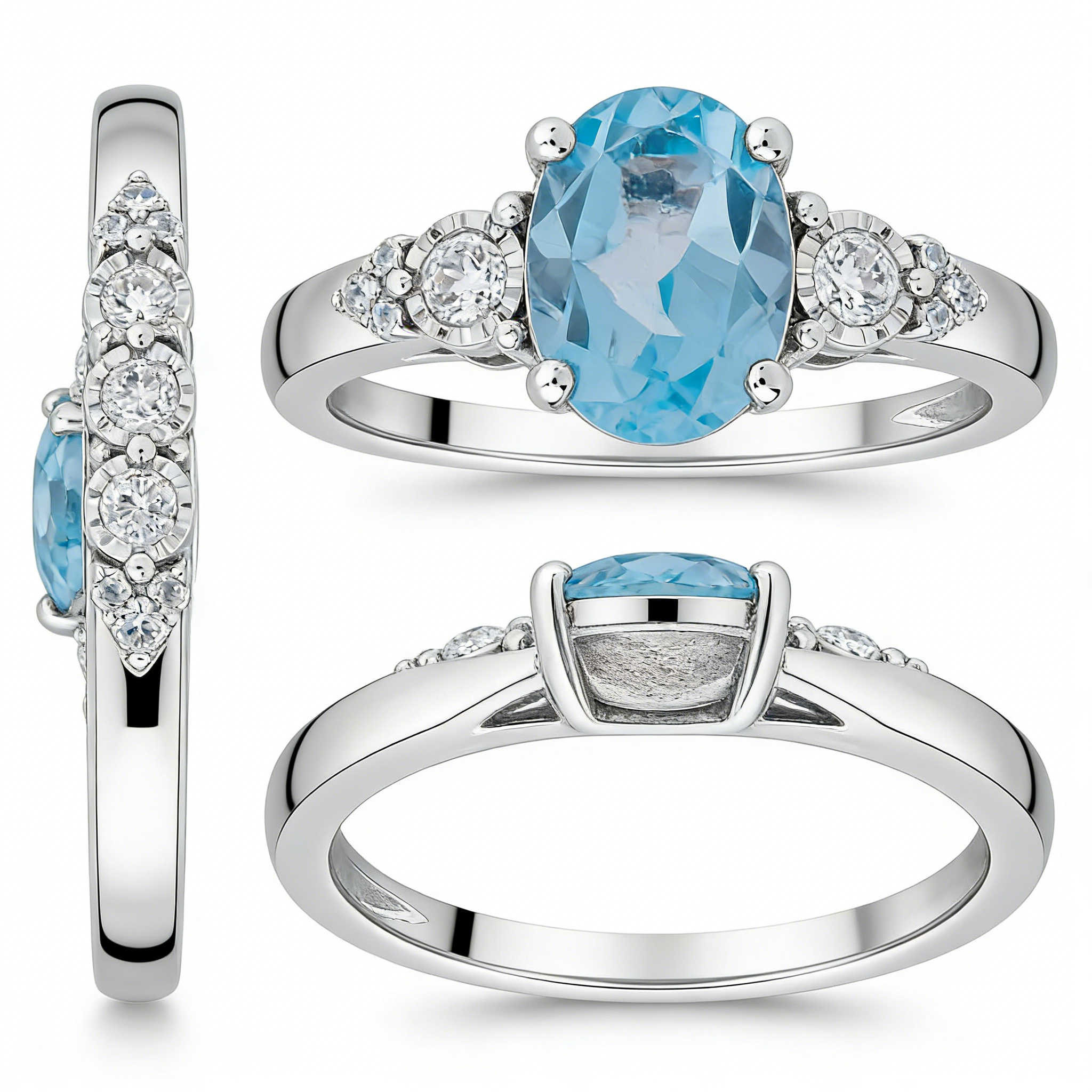 Bague Opale Or 18K - Statement - Taille 52