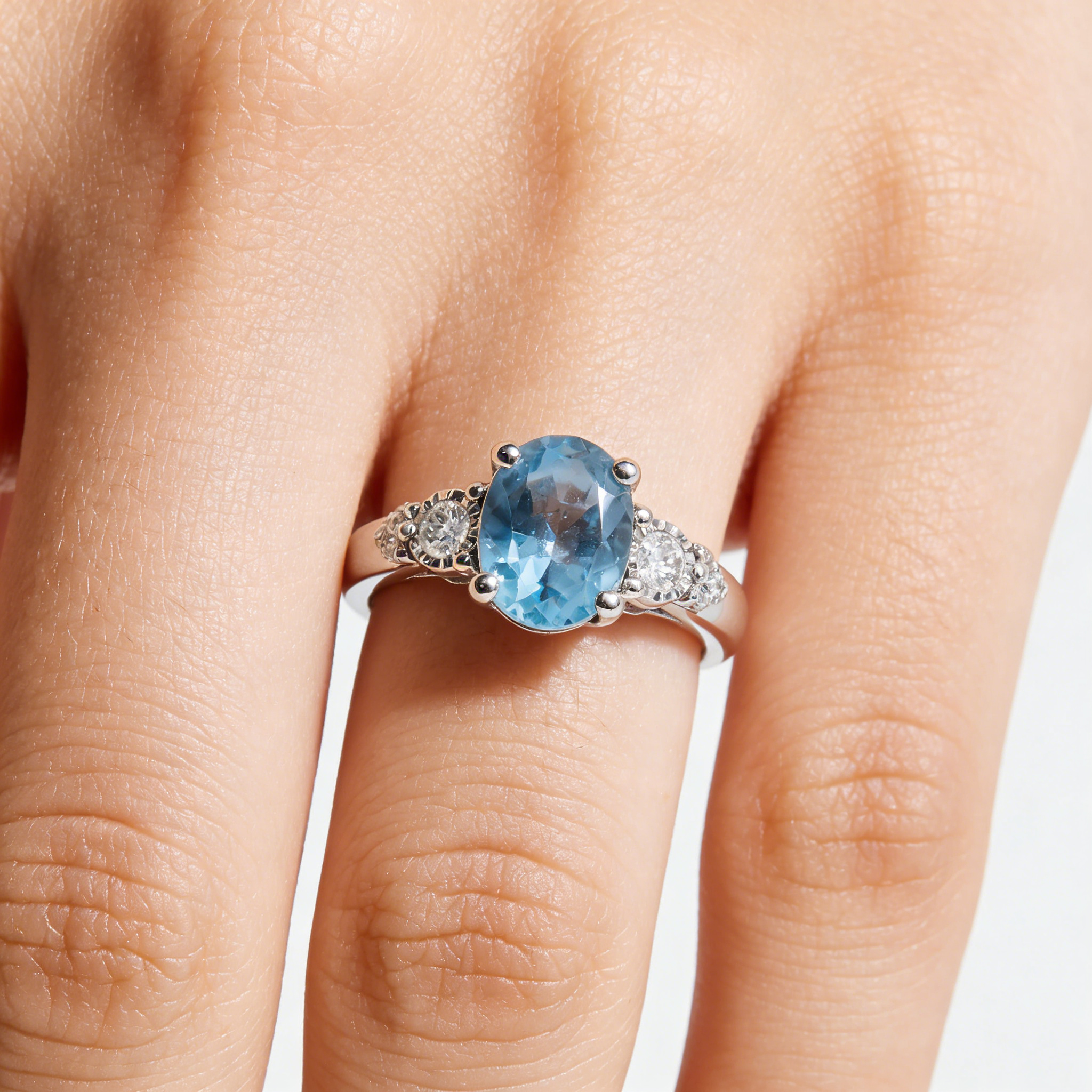 Bague Opale Or 18K - Statement - Taille 52