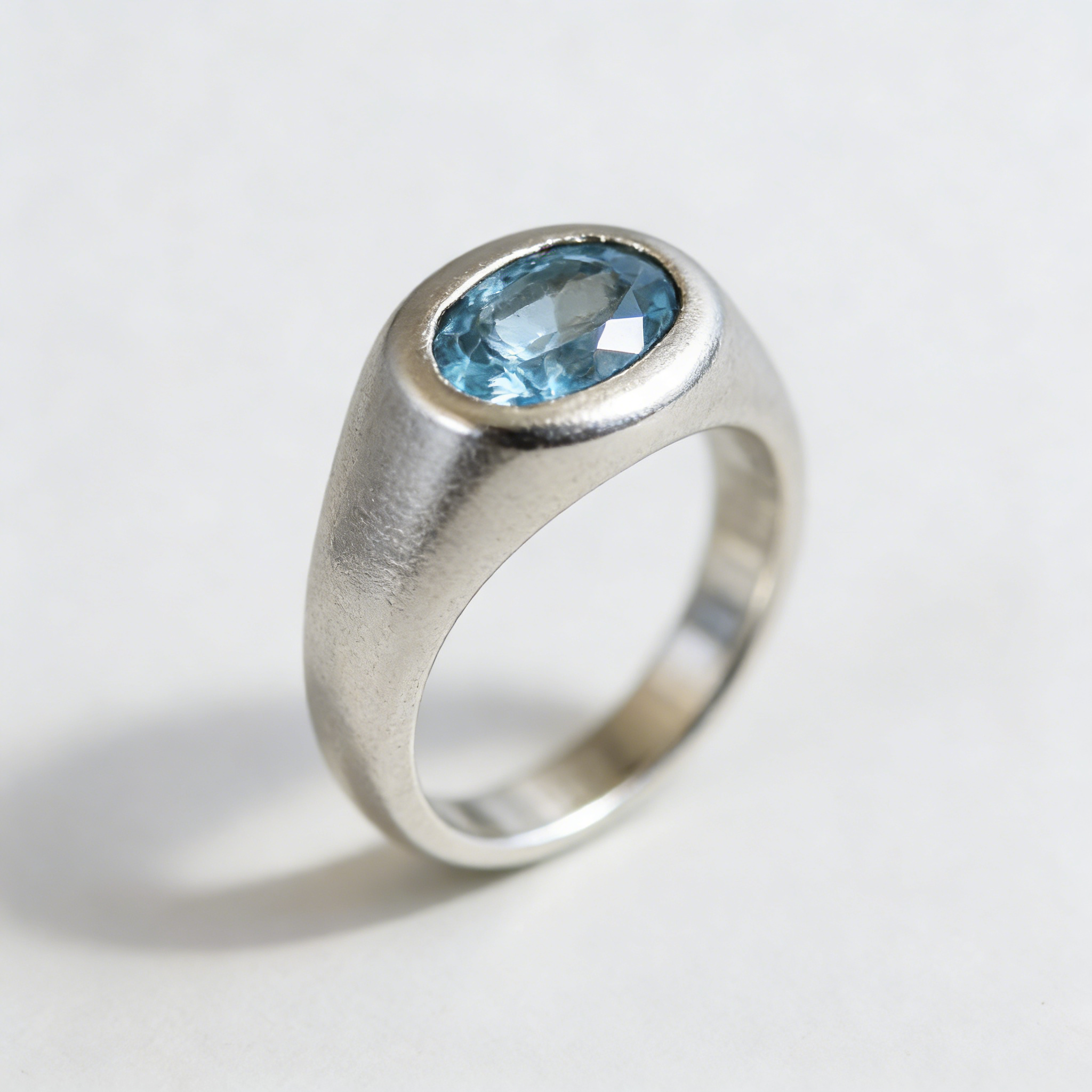 Bague Topaze Vermeil - Vintage - Taille 48 - Atelier Bijoux Paris