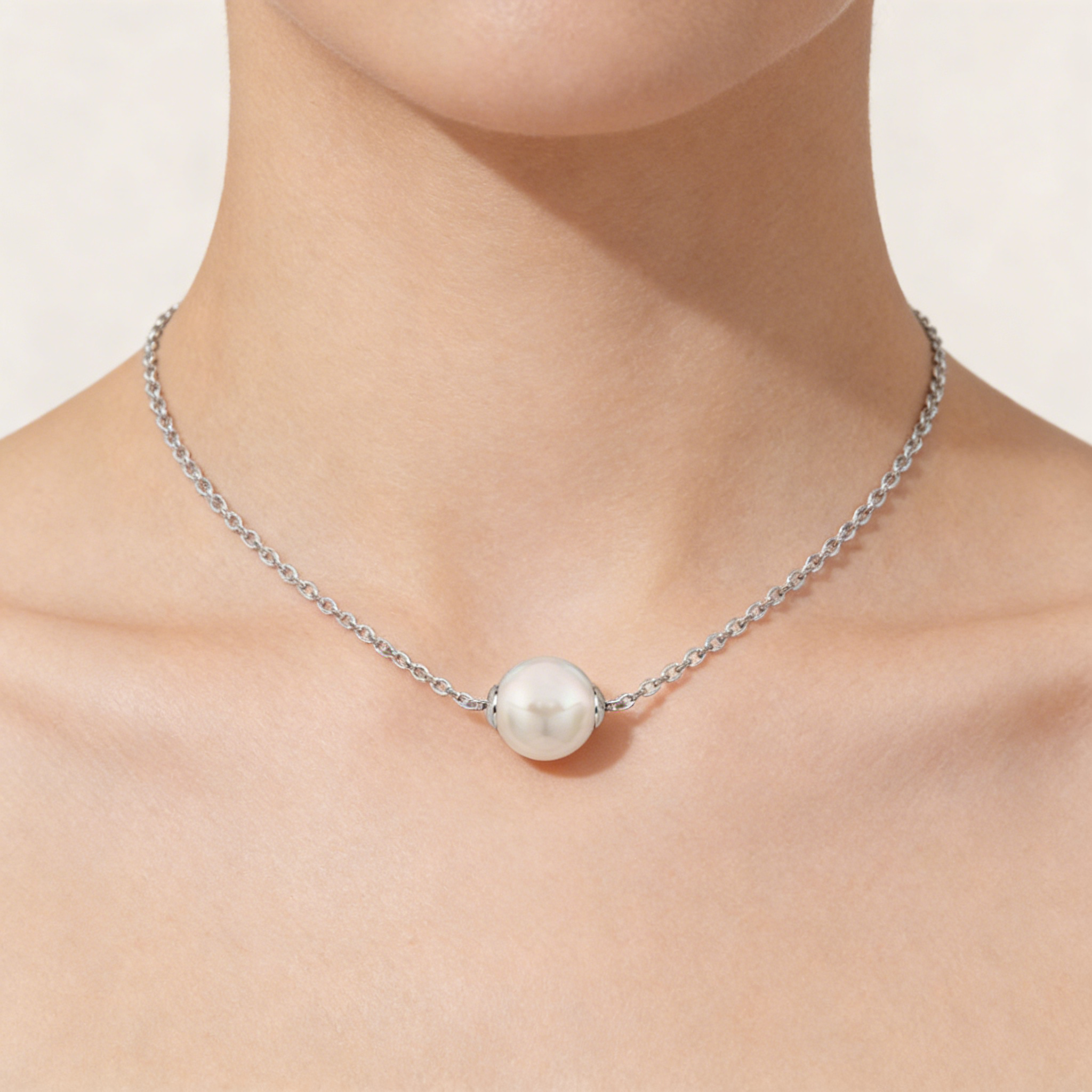 Minimalistes Quartz rose Acier inoxydable - Grand