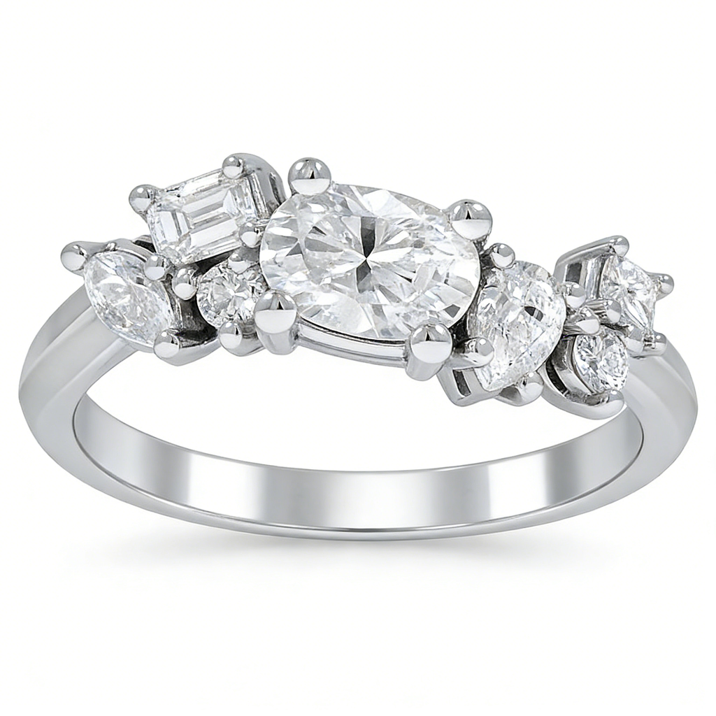élégants Morganite Or rose 14K - Moyen - Atelier Bijoux Paris