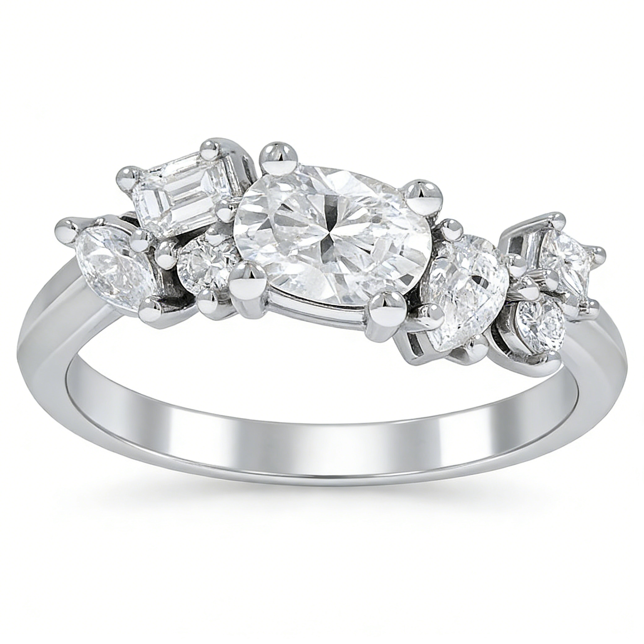 élégants Morganite Or rose 14K - Moyen - Atelier Bijoux Paris