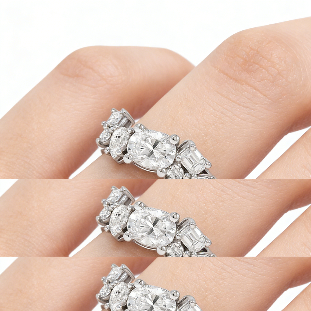 élégants Morganite Or rose 14K - Moyen