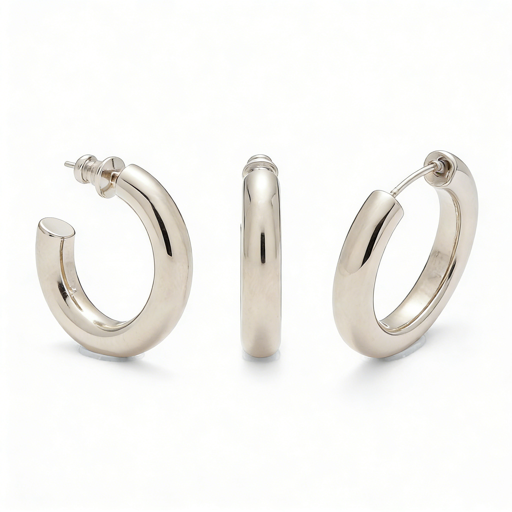 Collier Aigue-marine Acier inoxydable - Statement - 55cm